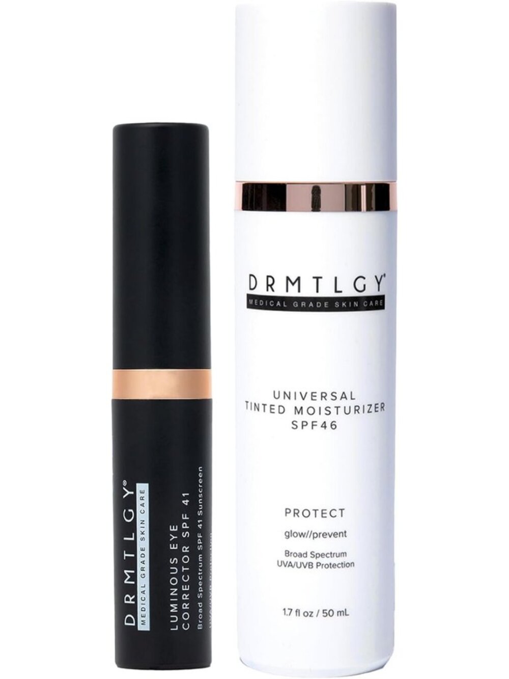 SPF Makeup Duo: Luminous Eye Corrector & Anti-Aging Tinted Moisturizer Bundle